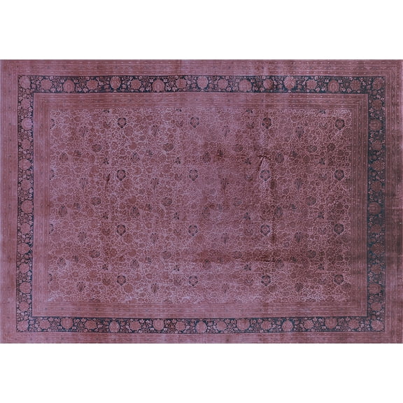 Ahgly Company Indoor Rectangle Persian Light Blue Bohemian Area Rugs, 5' x 7'