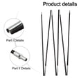 thumbnail image 2 of 2Pcs Fiberglass Camping Tent Pole Bars Outdoor Support Rods Awning Frames Kit 310, 2 of 9