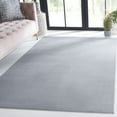 thumbnail image 2 of SAFAVIEH Loft Kalya Solid Machine Washable Area Rug, Gray, 6' x 9', 2 of 8
