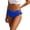 a-25Blue10, variant on Women Mid Rise Ruffle Trim Bikini Bottom Solid Color Stretch High Elastic Breathable Curved Waist Cheeky Fit Beach Swim Briefs Separate Swimwear Bottom Lightweight Swimwear S