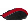 thumbnail image 3 of Ergonomic USB Wired Computer Mouse, Ambidextrous for Right or Left Hand Use, Durable Clicks, Compatible with PC, Laptop, Desktop, Chromebook, Notebook and Mac (Red), 3 of 5