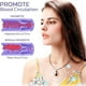 thumbnail image 2 of Wartleves Collar de obsidiana y linfancia Rainboweyes Collar de desintoxicación por termoterapia, 2 of 7