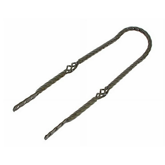 24" Twisted Cage Short Back Bike Sissy Bar Black. Bicycle sissy bar.