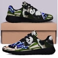 thumbnail image 3 of Pandas American flag Shoes Sneakers for Women Men Black Size 3.5, 3 of 7