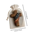 thumbnail image 3 of SgJHXb Pocket Wooden Fingertip Stress Pocket Handheld Comfortable Baptismal Based On For And Inspiration, 3 of 6