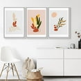 thumbnail image 2 of IDEA4WALL 3 Piece Framed Canvas Wall Art for Living Room, Bedroom Abstract Style Canvas Prints for Modern Home Decoration Ready to Hang, 2 of 5