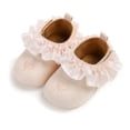thumbnail image 7 of WAYUTE Toddler Shoes Baby First Walking Shoes Soft Sole Lace Up Sneakers with Heart Embroidered for Infant Casual Daily Wear, 7 of 7