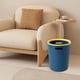 thumbnail image 4 of mfyjkho Papelera de plástico, cesta grande para basura de cocina, diseño redondo, resistente a la presión, multiusos, dormitorio, baño, oficina, 29 x 24 x 19 cm (1 unidad), 4 of 7