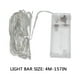 thumbnail image 3 of Xihbxyly Cadena de Luces Led, Diseño de Estrella Impermeable, Flexible y Plegable, Ideal para Bodas, Navidad, Halloween, Fiestas, Hogar, Decoración de Exteriores, Funciona con 2 Pilas Aa, Blanco Cáli, 3 of 7
