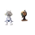 thumbnail image 1 of Figura de escritorio,Estante con estatua de astronauta para decoración de oficina y hogar,Figura de escritorio,Reloj de mesa con forma de globo terráqueo para decoración de oficina y, 1 of 8