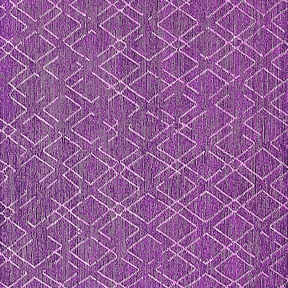 Ahgly Company Indoor Square Solid Pink Modern Area Rugs, 3' Square