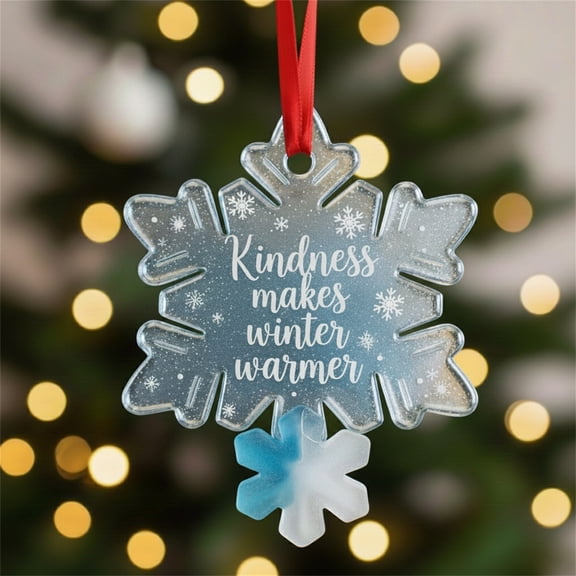 Sea Glass Friendship Decforation Assorted Shaped Christmas Ornaments Friendship Keepsake Gifts for Friend, Christmas Tree Hanging, Home Decor