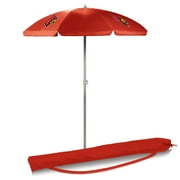 Red Louisville Cardinals 5.5' Portable Beach Umbrella