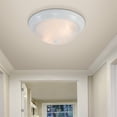 thumbnail image 2 of Yosemite Home Decor 2 Lights Flush Mount in White, 2 of 6