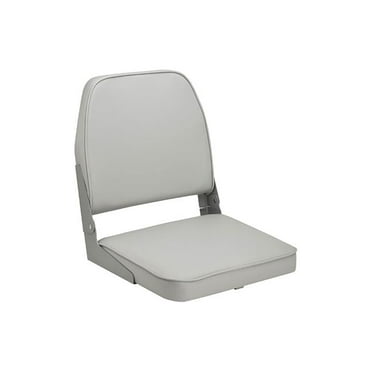 Low Back Fishing Seat, Gray