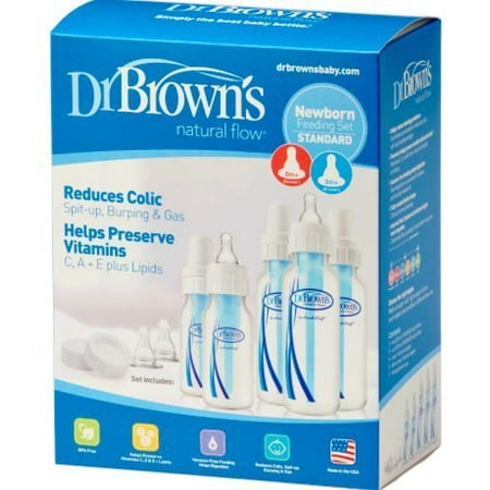 Dr Brown S Dr Brown S Natural Flow Newborn Gift Set Single Pack Walmart Com Walmart Com