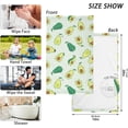thumbnail image 3 of SKYSONIC 16"x28" Face Hand Towel Set, Cartoon Fruit Cotton Washcloths, Quick-Dry Highly Absorbent Bath Towels 2 PCS for Bathroom Ktichen Travel SPA Gym, 3 of 7