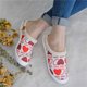 thumbnail image 1 of Zapatos de lona de corte bajo de fondo plano para mujer Zapatillas de algodón antideslizantes planas informales versión perezosa de un pie Wmkox8yii hj789, 1 of 6