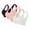 Black/Pink/Skin Color/White, variant on 4 Pack Sports Bras for Women High Support Seamless Wireless Workout Yoga Gym Fitness Bra 4*Black