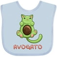 thumbnail image 3 of Inktastic Avogato- Cute Green Cat Avocado Boys or Girls Baby Bib, 3 of 4