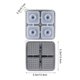 thumbnail image 3 of MTBLYS Molde de silicona para cubitos de hielo con forma de diamante|Bandeja grande cuadrada de 5 cm para hacer bolas de hielo para whisky|cócteles y bourbon, 3 of 6