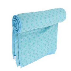 Anti-Slip Yoga Mat Blanket Practical Yoga Mat Cover Non-slip Home for Livingroom Office Bedroom Sky Blue