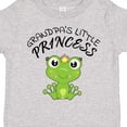 thumbnail image 4 of Inktastic Grandpa's Little Princess Cute Frog Girls Toddler T-Shirt, 4 of 5