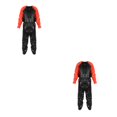 thumbnail image 1 of Advancent Traje de sauna ligero ejercicio gimnasio casa sudadera con capucha pantalones comodidad óptima rojo+negro XXL Rojo+Negro XL 2Conjunto, 1 of 1