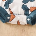 thumbnail image 6 of UACY Newborn Baby Boy Easter Outfit Hoodie Bunny Ears Sweatshirt Romper Cute Pocket Long Sleeve Jumpsuit, 6 of 8