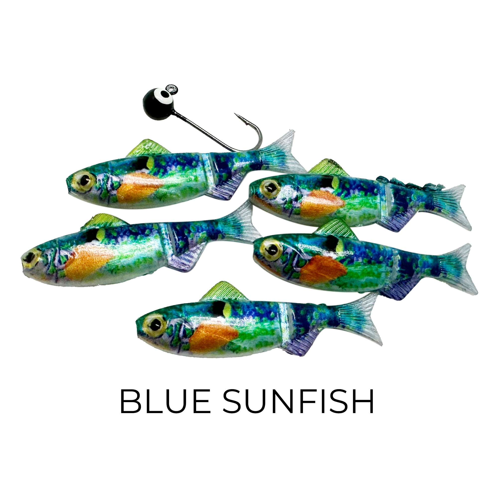 Reno Bait Company Keystone Jig Minnow Kit 1/16 oz with 8 Patterns, 40-Piece