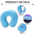 thumbnail image 4 of Funda de almohada de lactancia, funda de almohada desmontable, adecuada para madres lactantes, pasta transpirable para el cuidado del bebé, 4 of 5