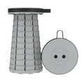 thumbnail image 1 of Tabourets Pliants Rétractables, Tabouret de Camping Portable, Tabouret Pliable Léger Mais Plus Robuste pour la Pêche, les Randonnées, le BBQ, les Fêtes, les Activités de Plein Air, Charge Max 600 Lb, 1 of 4