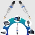 thumbnail image 4 of Mono 6 35 Mm 1/4 Pulgadas Niquelado Audio Sound Mic Jack Plug Connector, 4 of 9