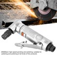 thumbnail image 4 of Pneumatic Grinder, Steel Movement Fast Speed Polishing Tool, For Metal Parts Casting Surfaces Wood Components Rubber Tires, 4 of 8