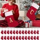 thumbnail image 1 of Candy Gift Bag Christmas Stocking Embroidered Letter Knitted Wool Hosiery,Children's Gift Bag,Portable Foldable,Adjustable Design,High-Quality Wool Fabric,Perfect for Bedroom Decor,Knitted Hosiery, 1 of 9