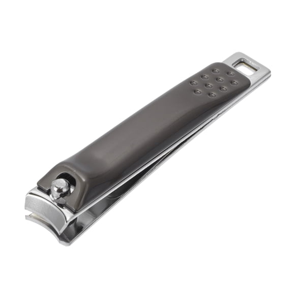 Unique Bargains 1 Pc Portable Long handle Nail Clippers Toenail Clippers Titanium Tone