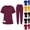 Dark Purple, variant on Scrubs for Women Set Short Sleeve V-Neck Tops with Pocket & Jogger Pants with Drawstring