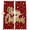DarkRed, variant on Merry Christmas Red Blackout Curtains for Bedroom/Living Room, Pinch Pleated Black Out Curtains, Xmas Snowflakes Polka Dot New Year Room Darkening Window Drapes with Hooks 2 Panels, 59"x70"