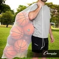thumbnail image 4 of Champion Sports 48 x 24 Mesh Drawstring Sport Equipment Bags, Set of 6 Colors, 4 of 4