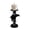 C, variant on Halloween Gothic Crow Candle Holder, Macabre Ambience Home Decor Candlestick for Desk, Mantel, Party Centerpiece, Halloween Party Decoration