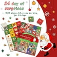 thumbnail image 3 of Advent Calendar 2024 Christmas Puzzle For Adults 1000 Piece Winter Holiday Countdown Set Festive Activity, 3 of 8