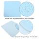 thumbnail image 5 of 2 piezas de almohadilla de incontinencia para cama, lavable reutilizable protector de colchón impermeable y transpirable sábanas absorbentes, alfombrilla para ancianos antideslizante protector Ecomeon no, 5 of 6