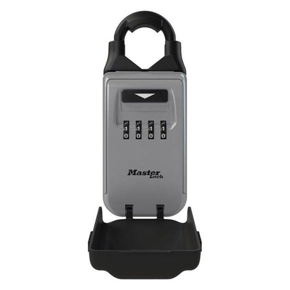 Master Lock 8015609 2.88 in. Metal 4-Dial Combination Lock Box