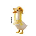 thumbnail image 5 of AZXY Summer Porch Goose Outfit, 23" Outdoor Garment for Porch Goose, Goose Clothes for Cement Plastic Lawn Goose Statue, Goose Clothing Accessory, Outdoor Decor for Front Porch Yard Lawn Garden, 5 of 7