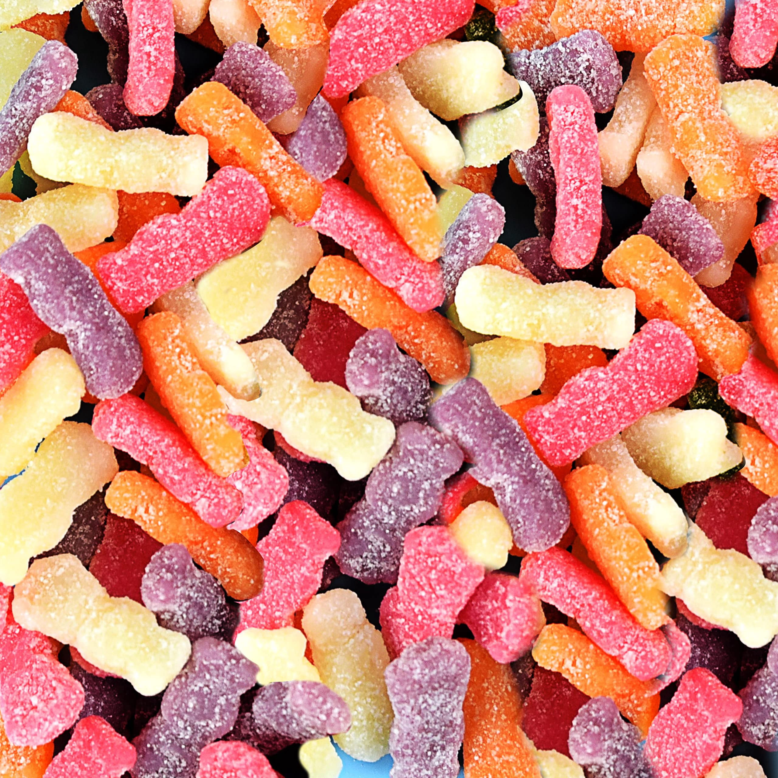 (4 pack) Sour Patch Kids Tropical Flavored 3.6 oz
