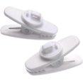 thumbnail image 2 of 10 White Headphone Clips, Headphone Clips with 360 Degree Rotating Cable, Fits Most Monster, Sony, Sennheiser and Plantronics Headphones., 2 of 4