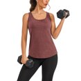 thumbnail image 4 of Sunsent Workout Tank Top  for Women Racerback Tops Running Sleeveless Shirts Loose Fit Yoga Athletic Gym Sports Activewear, 4 of 6