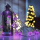 thumbnail image 2 of Cadena de luces de Halloween con pilas, juego de 3x10 pies 20 luces LED 3D de fantasma de murciélago de calabaza - 8 modos de iluminación Luces de decoración de Halloween para exteriores, 2 of 5