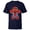 Navy, variant on Marvel Spider-Man Holiday Christmas Gingerbread Man Cookie - Short Sleeve T-Shirt for Kids - Customized-Red