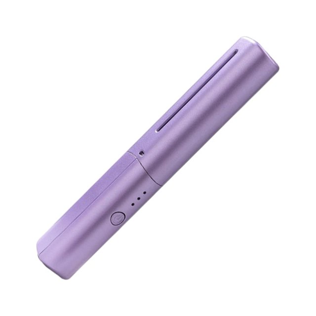 Guardoinrt Easy To Tourmaline Ceramic Technology Gentle On Hair Safe And Durable Electric Straightening Comb purple